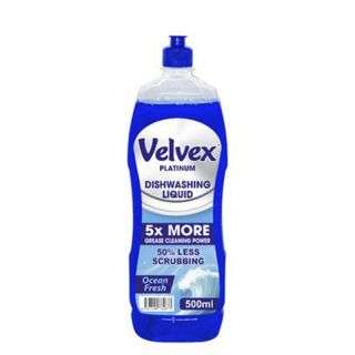 Velvex Dishwashing Liquid Ocean Fresh 500ml