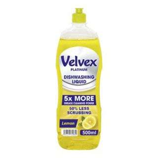 Velvex Dishwashing Liquid Lemon Burst 500ml