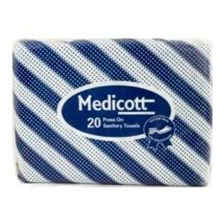Medicott Press On Feminine Towels 20 Pieces