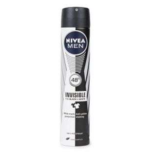 Nivea Deodorant Body Spray Men Invisible Black & White Fresh 150 ml