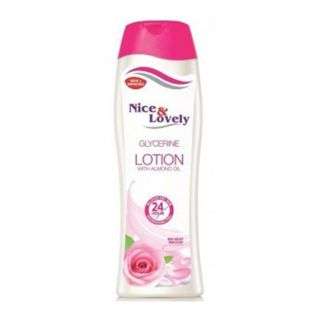 Nice & Lovely Lotion Glycerine With Almond Oil 400 ml