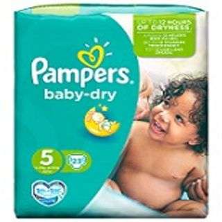Pampers Baby Dry Size 5 Junior 11-25 kg 30 Pieces