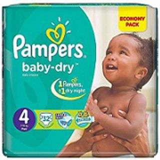 Pampers Baby Dry Size 4 Maxi 7-18 kg 32 Pieces
