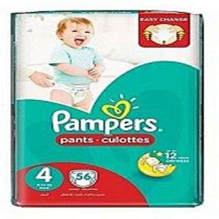 Pampers Pants Size 4 Maxi 7-18 kg 56 Pieces