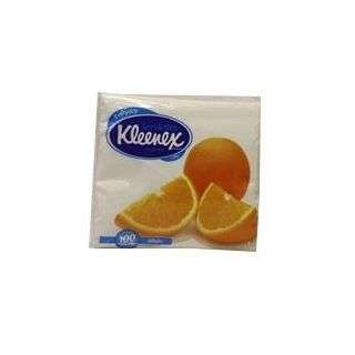 Kleenex Serviettes White 100 Sheets