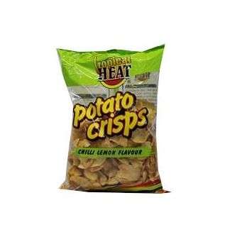 Tropical Heat Potato Crisps Chilli & Lemon 400 g