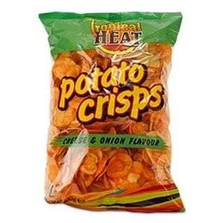 Tropical Heat Potato Crisps Cheese & Onion 200 g
