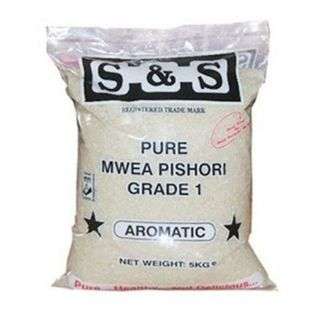 S & S Pishori Rice 5 kg 