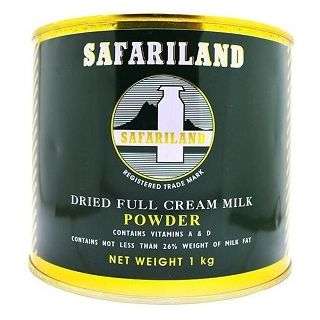 Safariland Dried Full Cream Milk Powder Tin 900g