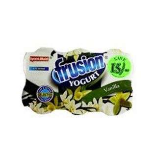 Lyons Maid Frusion Yoghurt Vanilla With Real Fruit 100 ml 6 Pieces