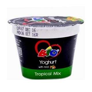 Bio Yoghurt With Real Tropical Mix 90 ml