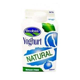 Brookside Farm Fresh Yoghurt Natural Sugar-Free 500 ml