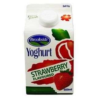 Brookside Farm Fresh Yoghurt Strawberry 500 ml