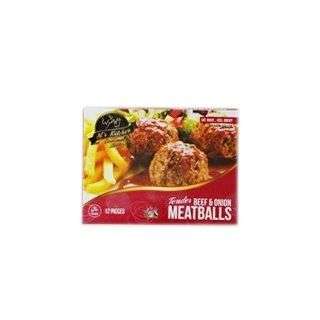 Al's Kitchen Beef Meat Balls Onion 12 Pieces