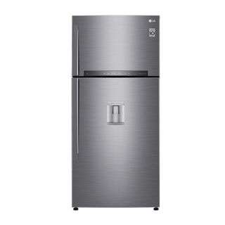 LG GN-F702HLHU Refrigerator, Top Mount Freezer, 546L – Silver