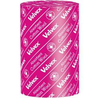 Velvex White Cotton Wool - 500 Grams (1 Roll)