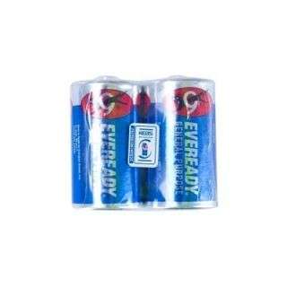 Eveready Battery D Blue 2 Pieces