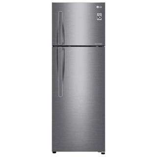 LG  285L - 10.06 qft Double Door Fridge - Shiny Silver