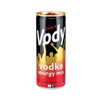 Cody's Vody Vodka Energy Mix 22% 250ml Can