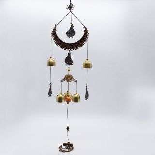 Moon Hut Shaped With Bells