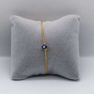 Evil Eye Bracelet - Gold