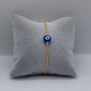 Gold Evil Eye Bracelet