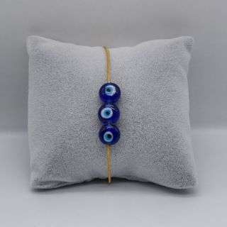 Gold Chain Evil Eye Bracelet