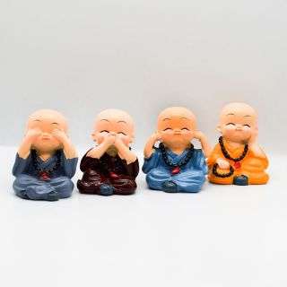 Monk Buddha With Chains