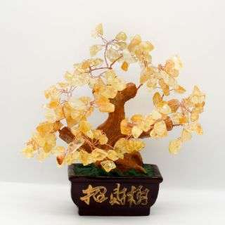 Citrine Tree Medium Size - 2 Pieces