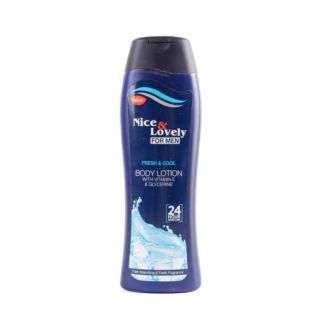 Nice & Lovely Body Lotion For Men Fresh & Cool 400ml