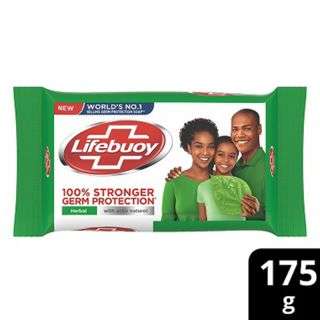 Lifebuoy Germ Protection Bar Soap Herbal 175g