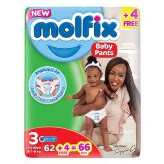 Molfix Pants Midi Size 3 – 62 Count
