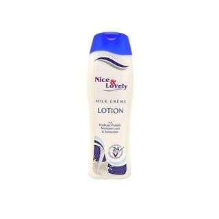Nice & Lovely Milk Lotion With Hydrous Protein Moisture Lock & Sunscreen 600ml