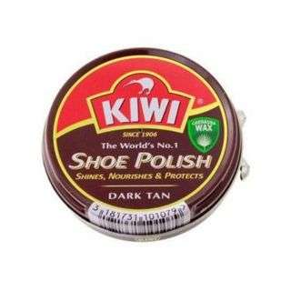 Kiwi Shoe Polish Dark Tan 100 ml