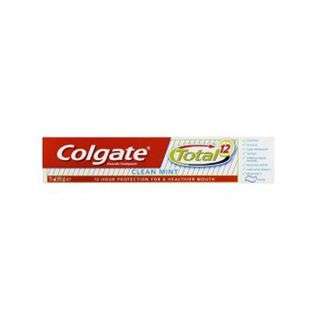 Colgate Toothpaste Total 12 Clean Mint 75 ml