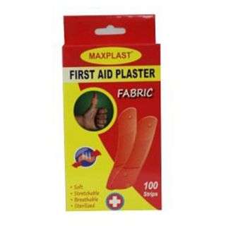 Maxiplast First Aid Plaster 100 Pieces