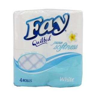 Fay Toilet Tissue 2 Ply 4 Rolls