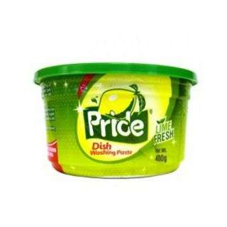 Pride Dish Washing Paste Lime 400 g