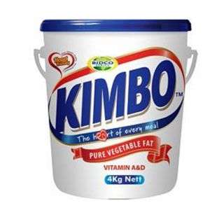 Kimbo Cooking Vegetable Fat 4 kg