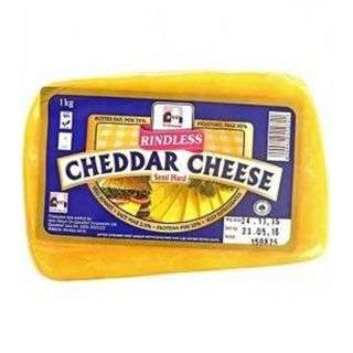 K.C.C Rindless Cheddar Cheese 500 g