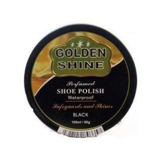 Golden Shine Shoe Polish Black 100 ml