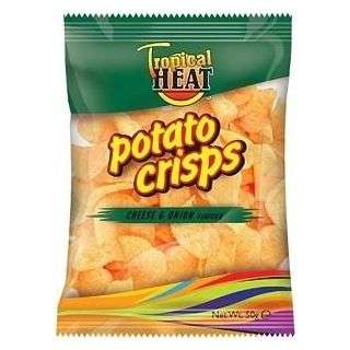 Tropical Heat Potato Crisps Cheese & Onion 50 g