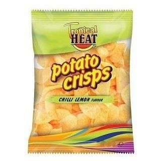 Tropical Heat Potato Crisps Chilli & Lemon 50 g