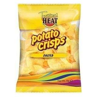 Tropical Heat Potato Crisps Salted 50 g