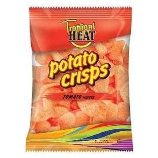 Tropical Heat Potato Crisps Tomato 400 g