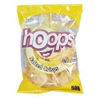 Hoops Potato Crisps Salted 50 g