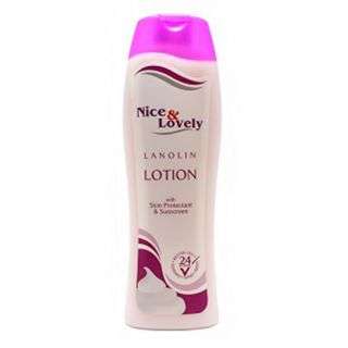 Nice & Lovely Lanolin Lotion With Skin Protection & Sunscreen 600 ml