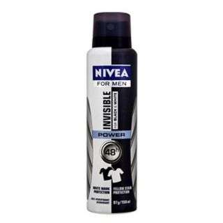 Nivea Deodorant Body Spray Men Invisible Black & White Power 150 ml