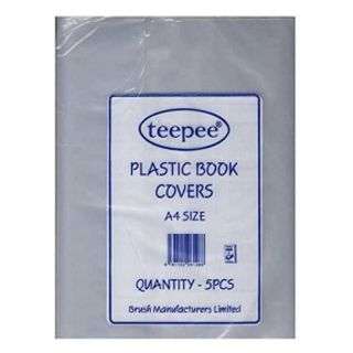 Teepee Plastc Exercise Book Cover A4