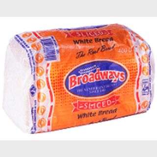 Broadways White Bread 800 g